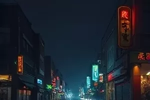 《半城烟雨》横版剧照，雨幕中的青瓦屋檐连成一片